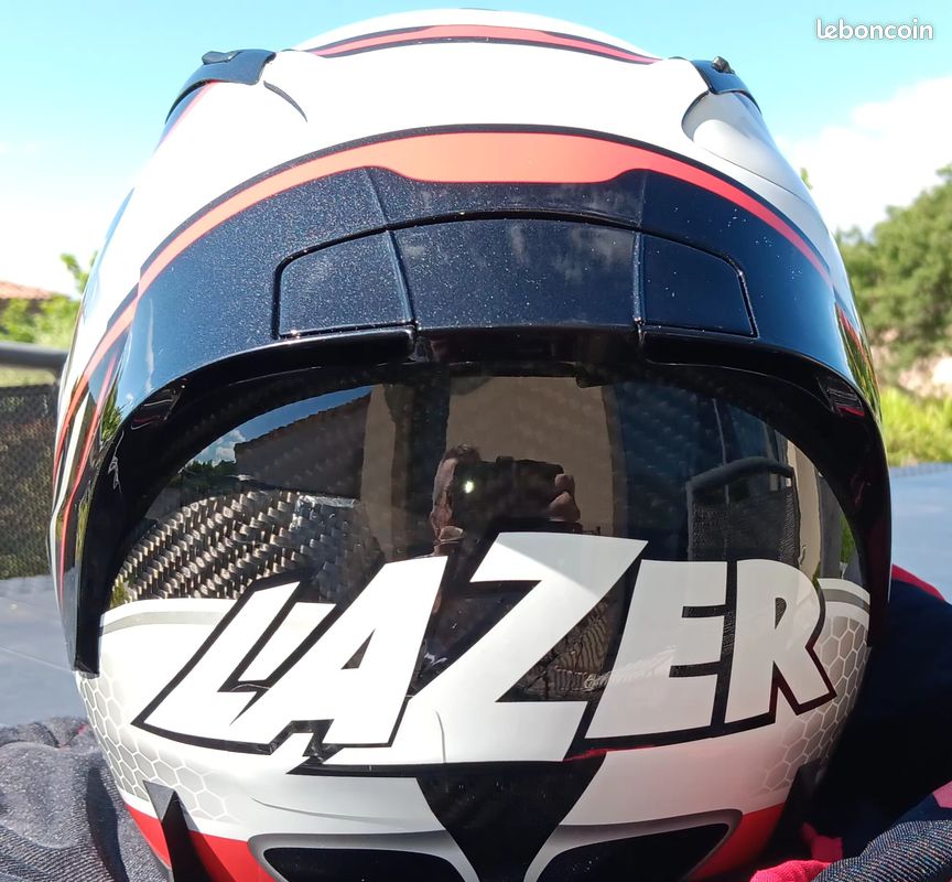 Casque moto Lazer carbone (image 2)