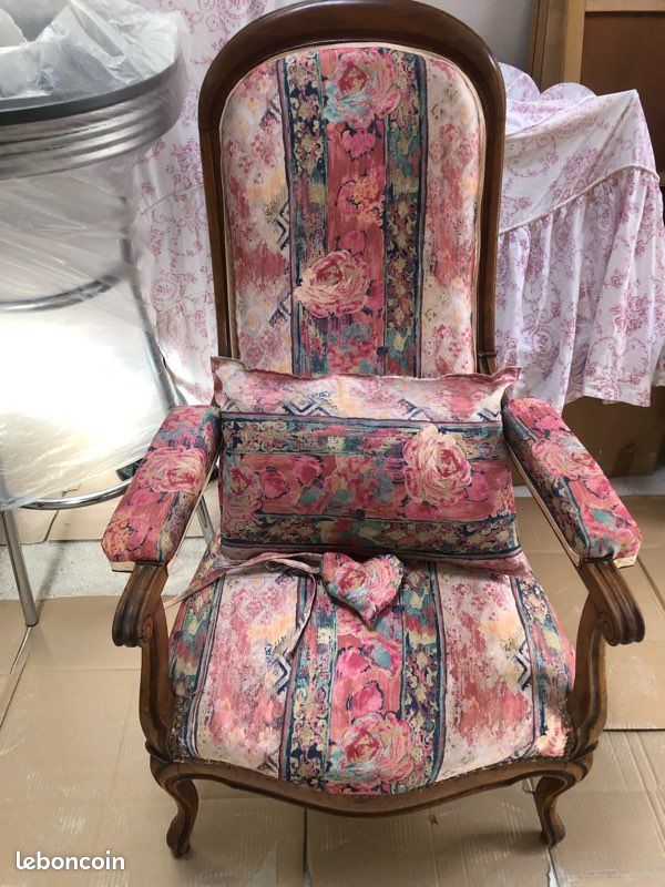 Fauteuil Voltaire de style Louis-Philippe (image 7)