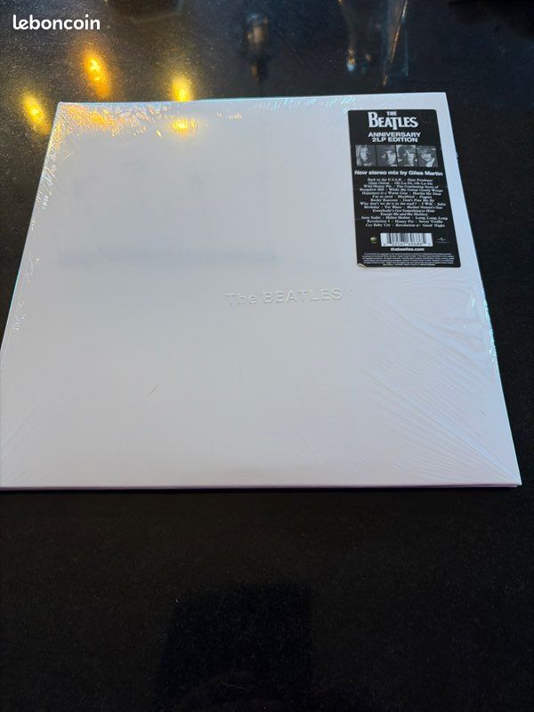 Vinyles neuf edition anniversaire The Beatles album blanc (image 1)