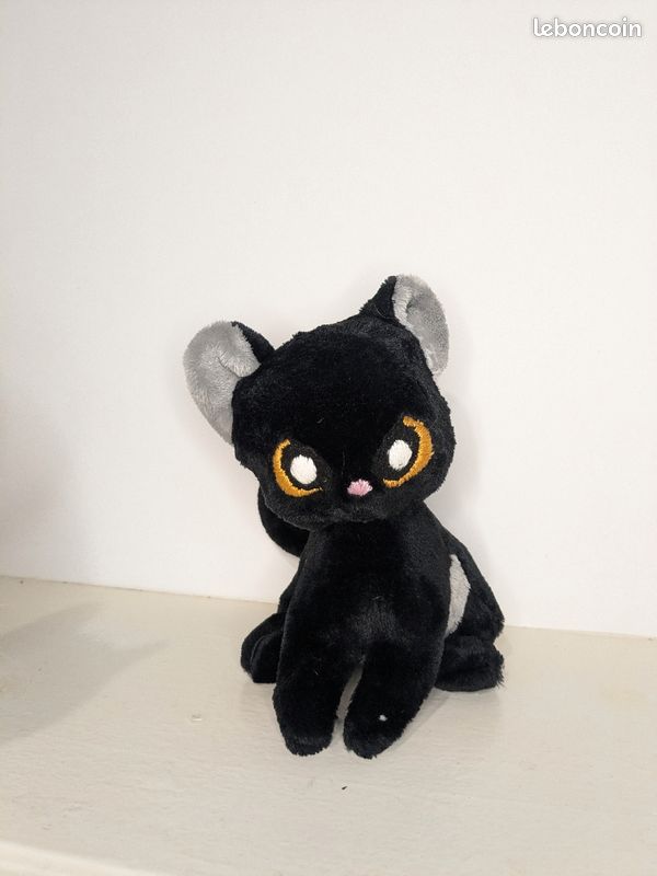 Peluche chat noir Jeux Jouets