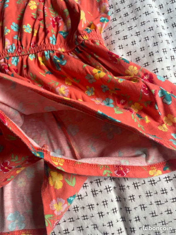 Combi-short à motifs fleurs (image 3)