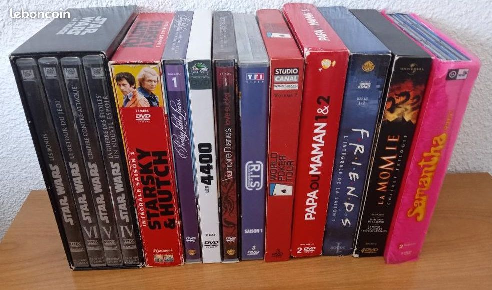 Divers coffrets DVD d'occasion (image 1)