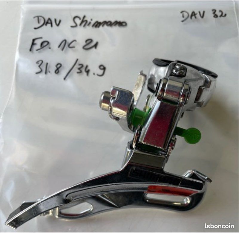 Dérailleur Avant Shimano FD-MC21 – Neuf – Collier 31.8/34.9 Mm – VTT
