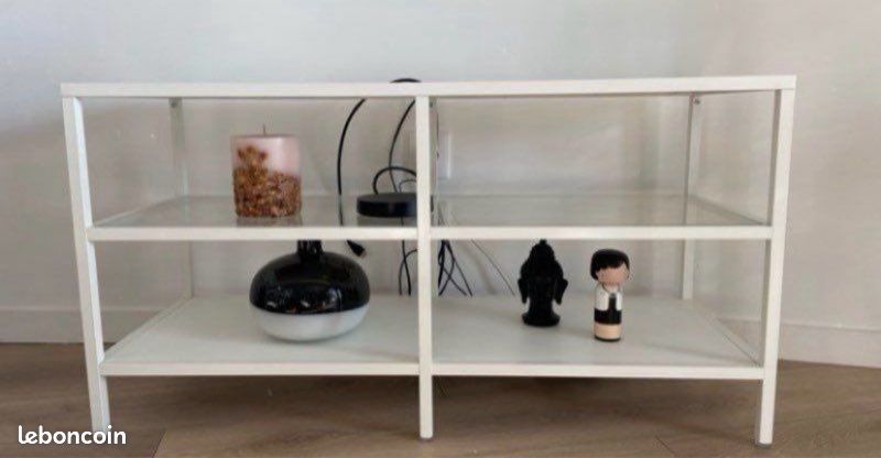 Meuble TV Ikea vittsjö blanc (image 1)