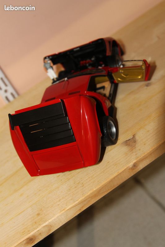 Miniature Kyosho 1:18 - Lamborghini Jota SVR 2008 - Rouge - Occasion