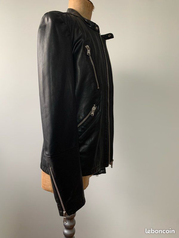 Blouson cuir IKKS Men (image 3)
