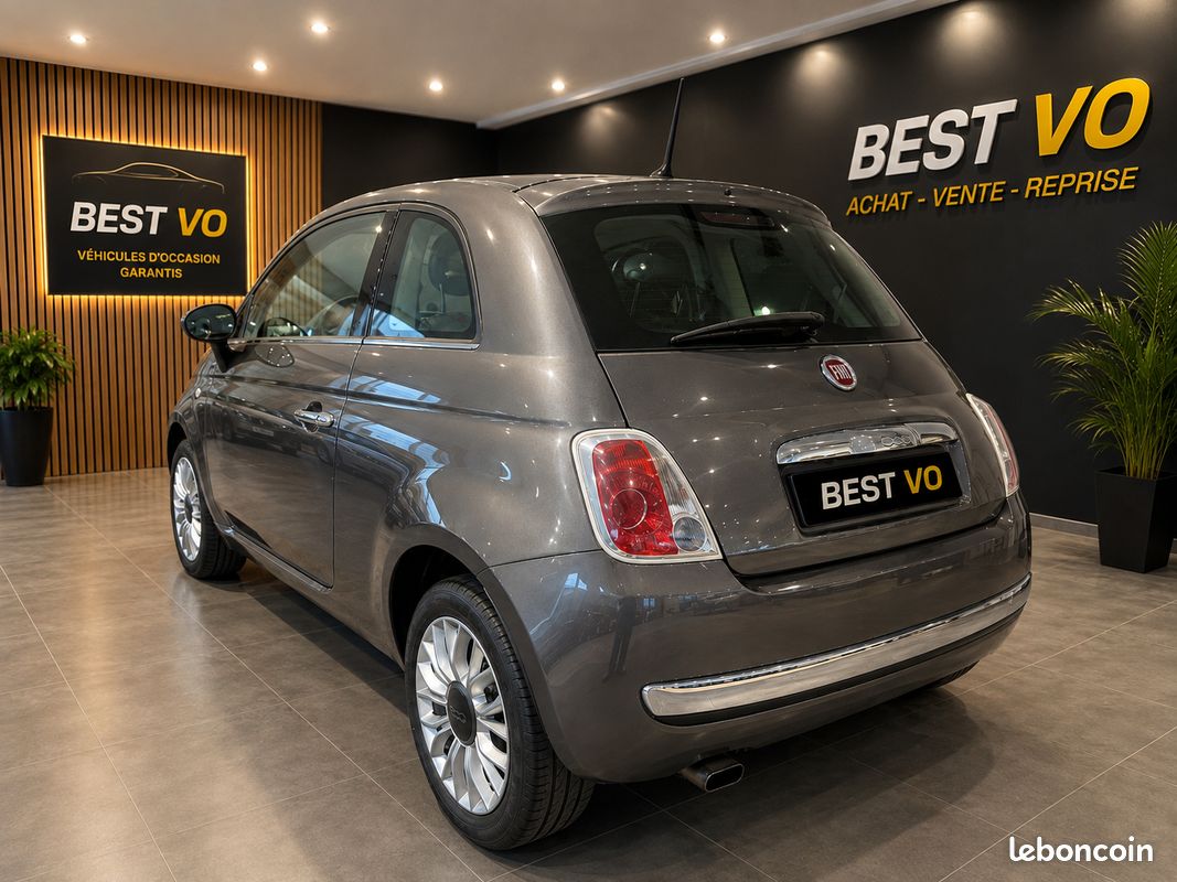 Fiat 500 lounge 1.2 pour 69cv (image 4)