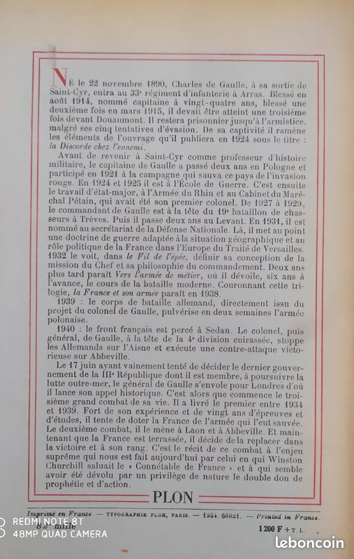 DE GAULLE - Mémoires de guerre (image 2)