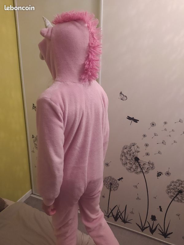 Combi combinaison licorne 10ans (image 3)