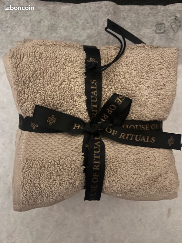 Rituals 6 serviettes invités Rituals neuves - Linge de maison