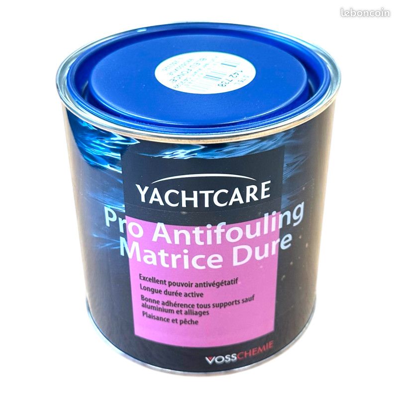 Antifouling - Bleu foncé - Matrice dure - Bateaux polyester, bois, acier - 750ml - YACHTCARE (image 3)