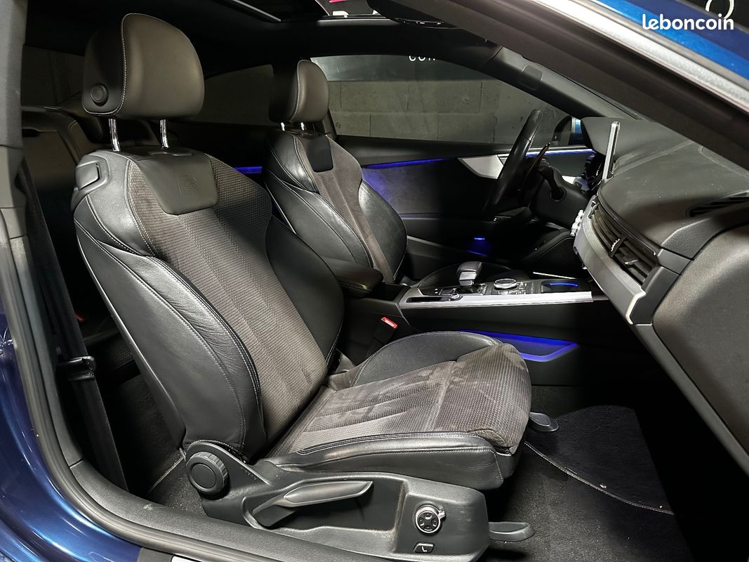 AUDI A5 A5 2.0 TFSI 190 S tronic 7 S Line - SUIVI HISTORIQUE COMPLET - SIEGES CHAUFFANTS - BANGOLUFSEN (image 11)
