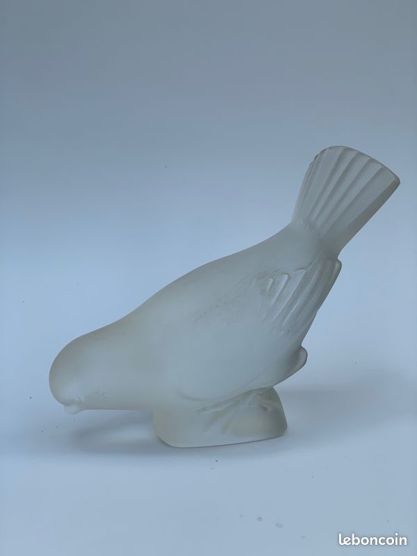 Oiseau cristal Lalique vintage (image 1)