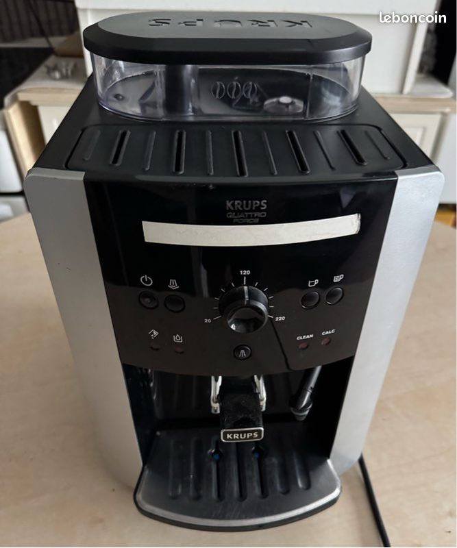 CAFETIÈRE KRUPS A GRAIN MACHINE À CAFÉ EXPRESSO. Comme neuve — free download