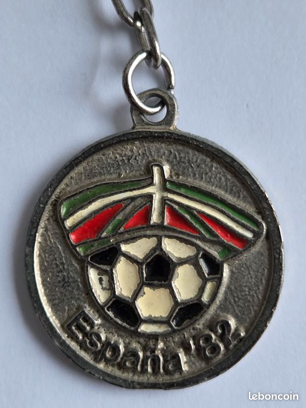 Porte-clés de football Espagne Coupe du monde 1982