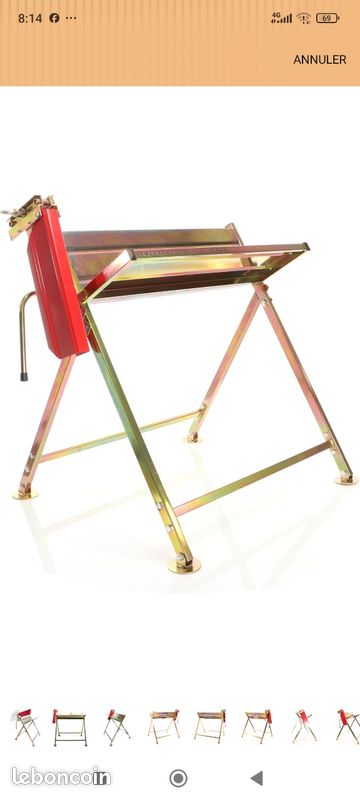 Chevalet de sciage pliant (image 2)