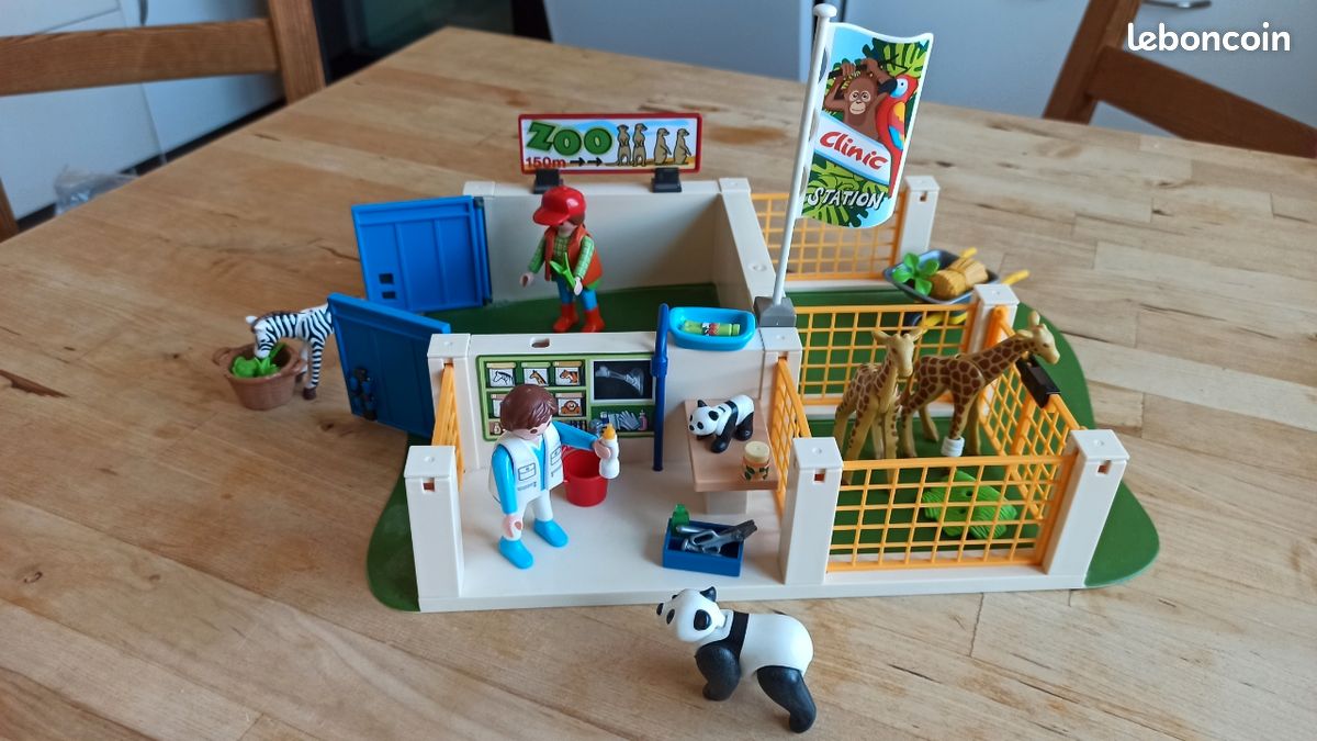 Playmobil Zoo Clinic Playmobil 4009 Animal Care Station Clinique