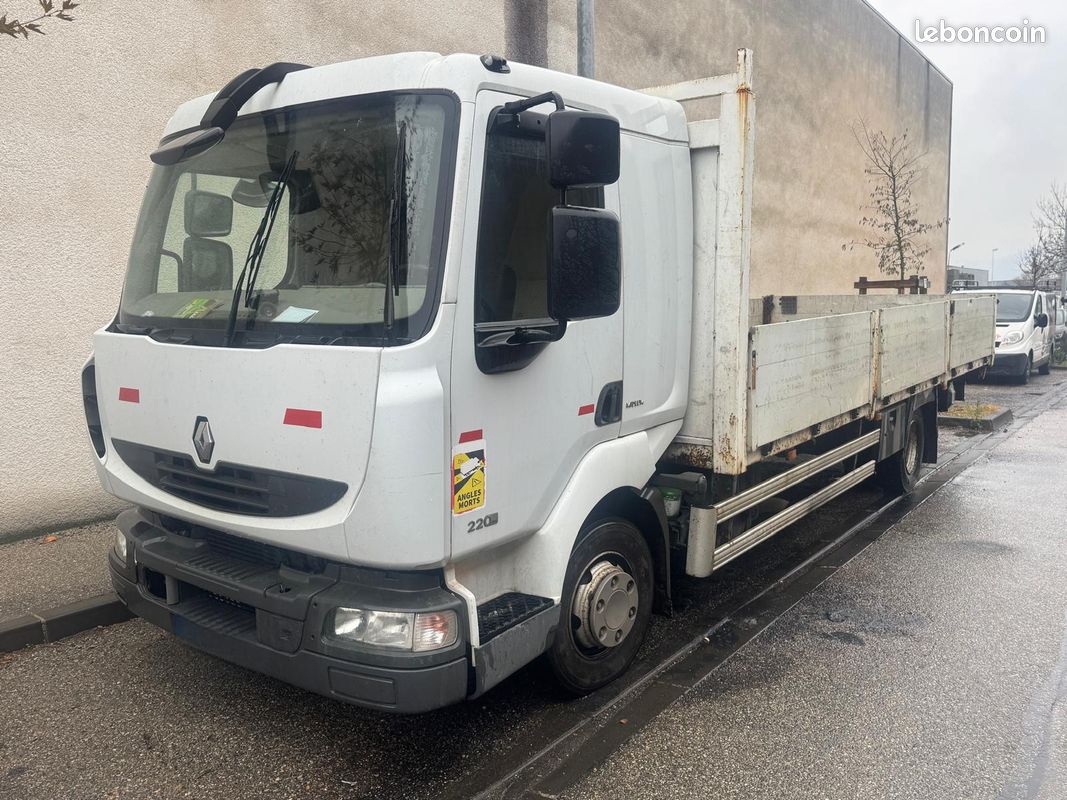 Renault midlum plateau 220 ch 10t tva 8333 euros hors taxe (image 1)