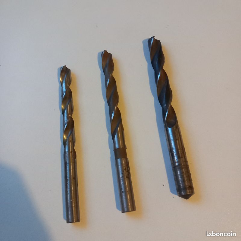 Lot 6 mèches Hss métal (image 2)