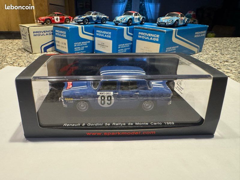 Modellino in miniatura Renault 11 1/43 Spark Turbo No.9 Rallye WM Tour de Corse