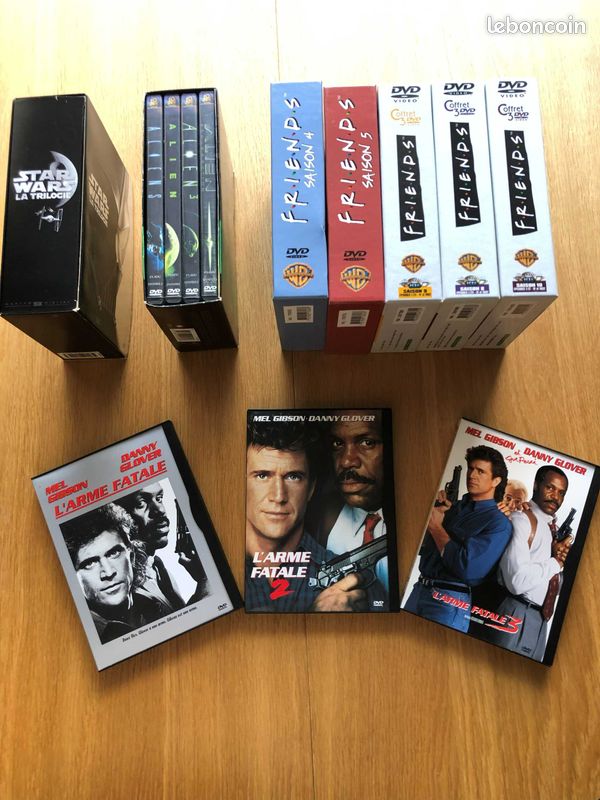 DVD LOT coffrets/individuels Films/séries étrangers (image 1)