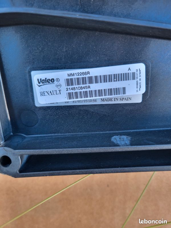 Motoventilateur Renault Clio 5 (image 3)