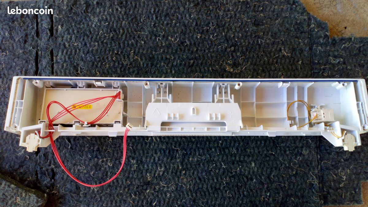 Bandeau de commande blanc 00678778 pour Lave-vaisselle Bosch