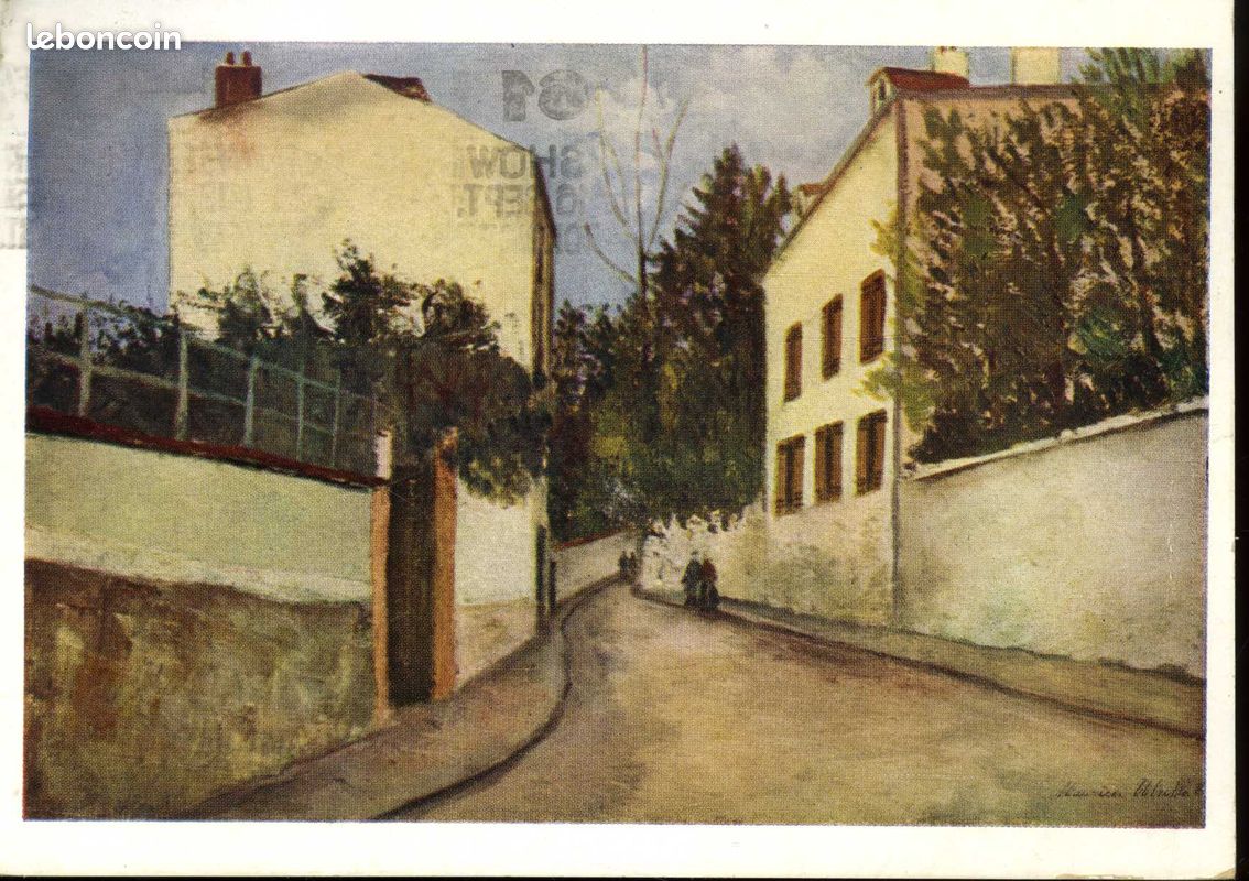 351U001 - LOT de CARTES POSTALES de TABLEAUX de Maurice UTRILLO - (Réf. 351 U 001) (image 1)