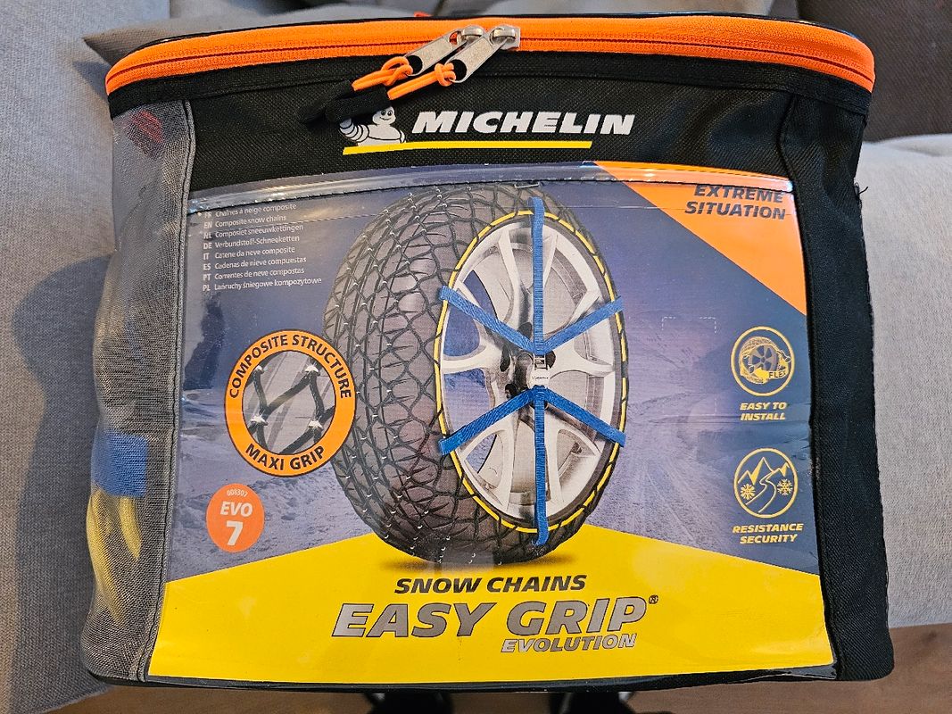 Chaine neige Michelin Evo 7 Easy Grip composite - Équipement auto
