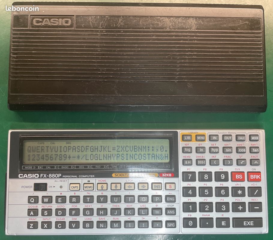 CALCULATRICE SCIENTIFIQUE CASIO FX-850P Pile à Changer Je Pense,vendu Pour Piece EUR 40,00