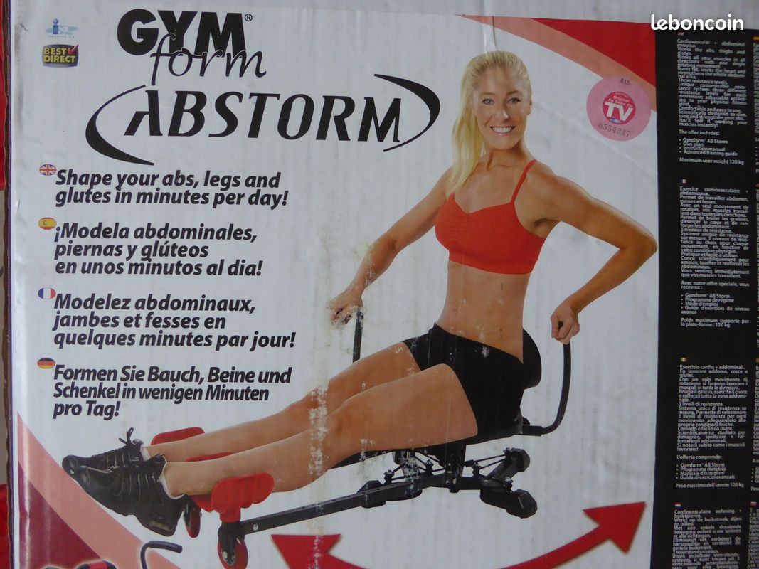 Abdominaux Gym Ab Storm Fitness Ab Celerate Fashion Machine