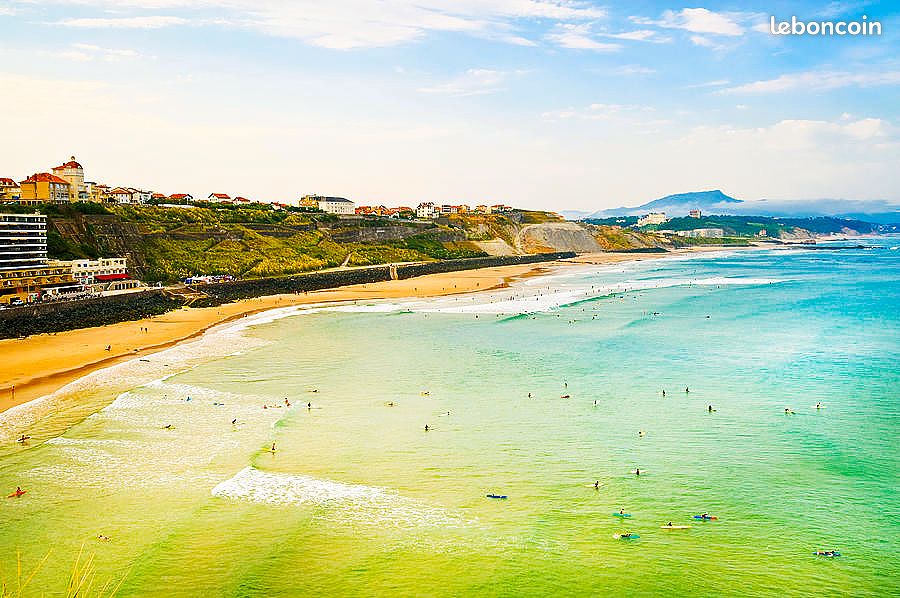 T1 200 m. Plage 'CÔTE DES BASQUES', pour MAI-JUIN (image 17)