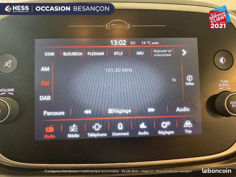 Fiat 500X 1.0 FireFly Turbo T3 120ch Lounge (image 19)