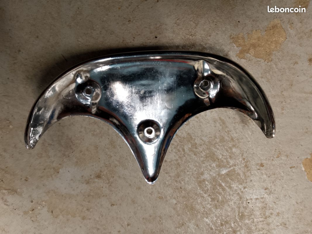 Insigne Garde-boue Avant Vélo/moto Koba - Chrome NOS Années 70/80 - Japon