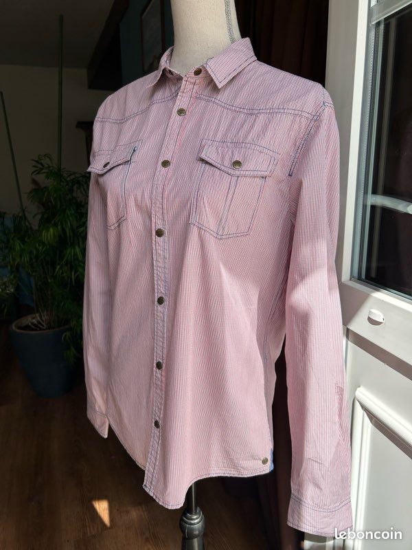 Chemse slm ft 100 % coton - Homme | MANGO France métropoltane