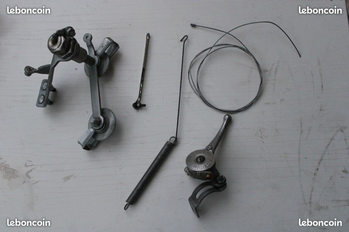Lot Dérailleur Vélo Ancien Gallet - 1935/50 - Bras Ressort Piston Super - Occasion