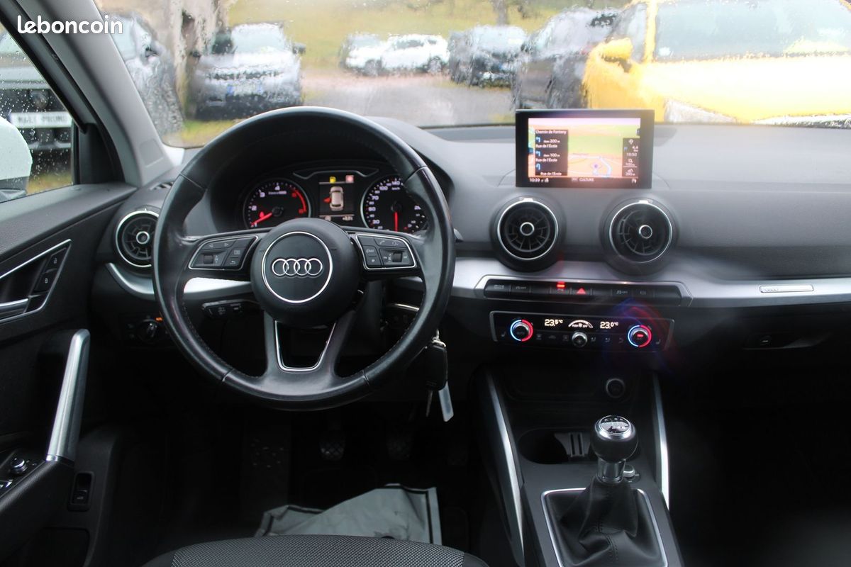 Audi Q2 SPORT TDI 116 CV GPS 3D FULL LED ATTELAGE JA 16 USB RADAR BLUETOOTH RÉGULATEUR (image 12)