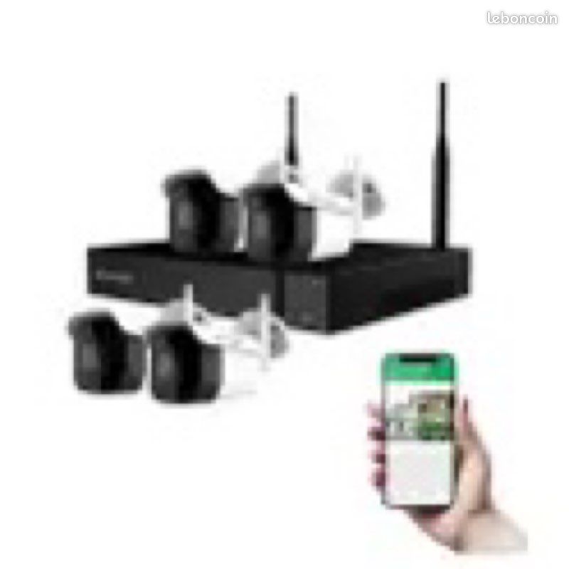 COMELIT - Kit vidéosurveillance Wi-Fi 4 Caméras + 1 Enregistreur (image 2)