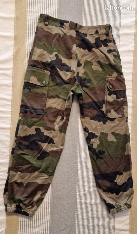 Pantalon treillis Armée française – Paul Boyé – Taille 80M (image 1)