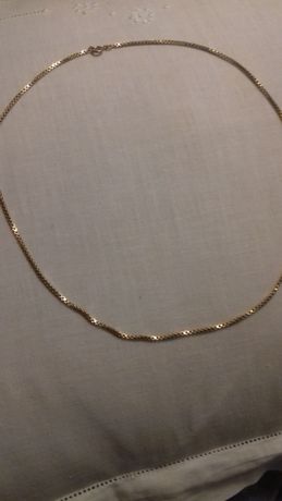 Chaines Plaqué or Gourmette Sans pierre Jaune 70cm - FQCHJW0031Z • Histoire  d'Or