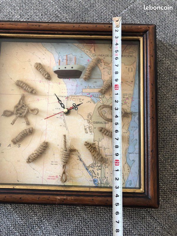 Horloge murale en bois (image 6)