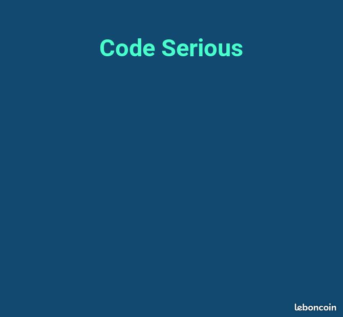 Code Serious (image 2)