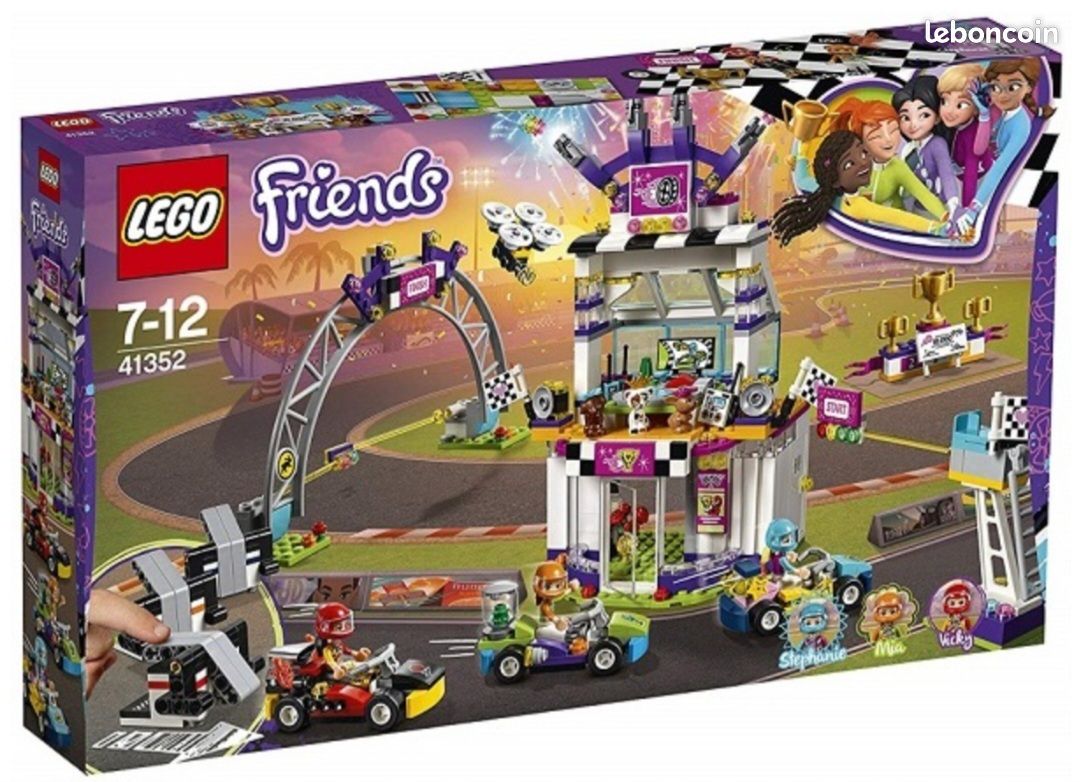 Lego friends : Karting complet (41348, 41349, 41351 et 41352) (image 1)