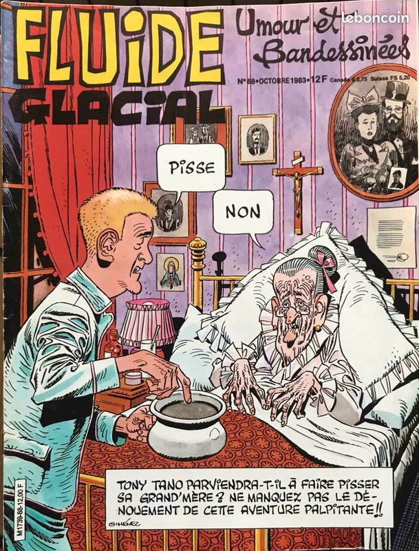 📗 BD-revue 📕 Fluide Glacial N° 88-N°89-N°90-N°91-N°108 (1984) (image 1)