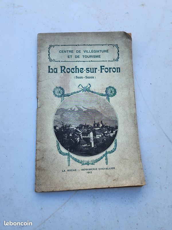 Guide touristique La Roche-sur-Foron 1912 Haute-Savoie édition ancienne (image 1)
