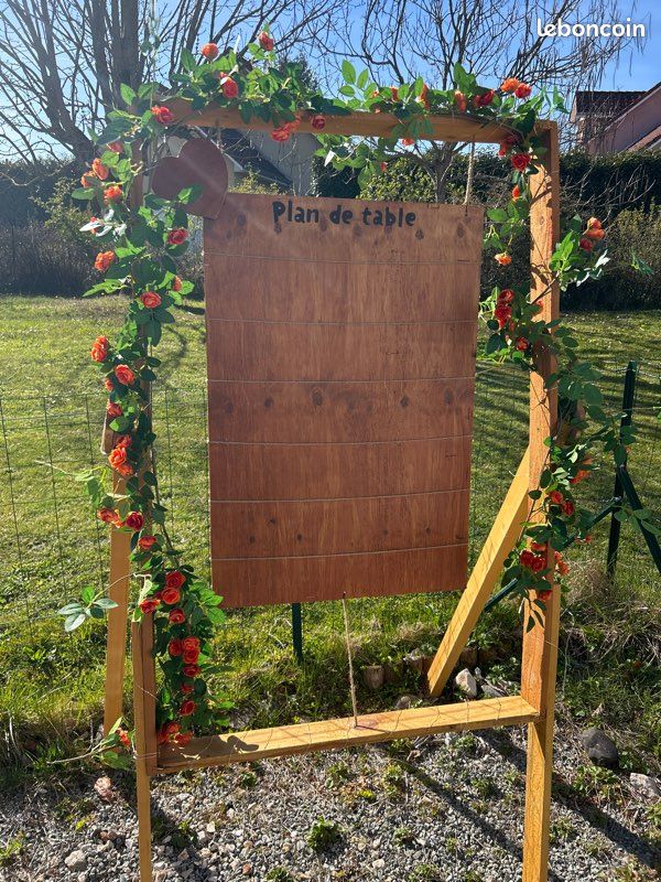 Cagettes en bois pour centre de table