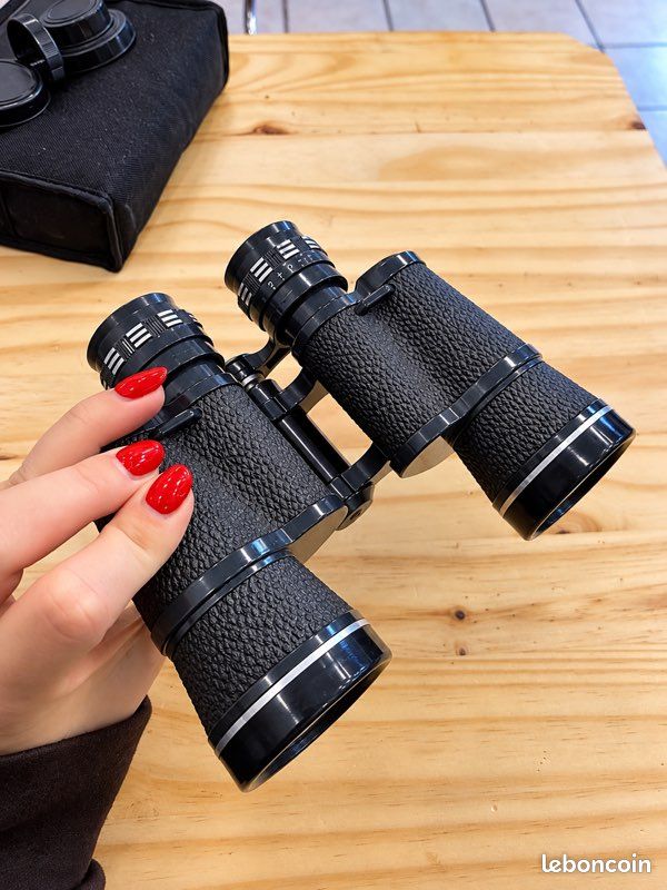 Jumelles vintage 10x40 grand angle – Fast Focus – Avec étui (image 3)