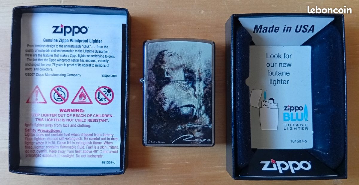 Briquet Zippo Louis Royo (image 5)