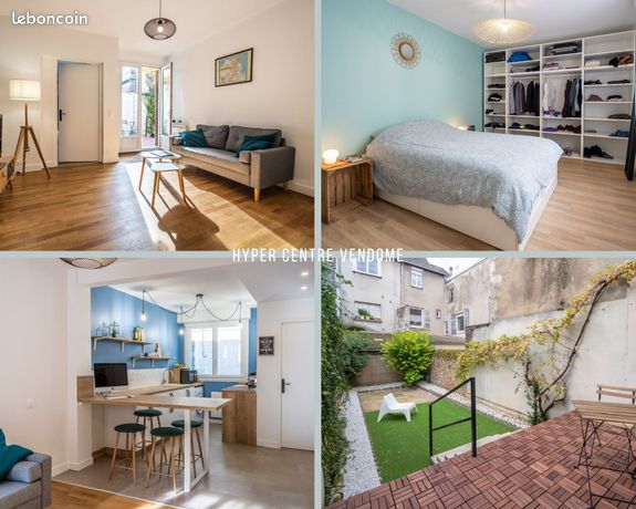 Appartement 41 m² hyper centre meublé avec terrasse