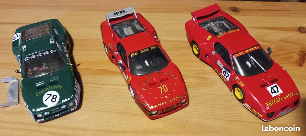 Lot de 6 miniatures 512 BB LM Ferrai 1/43 AMR Tron BAM (image 10)